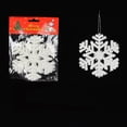 thumbnail image 3 of Plastic White Snowflake Pendant, 3 of 5