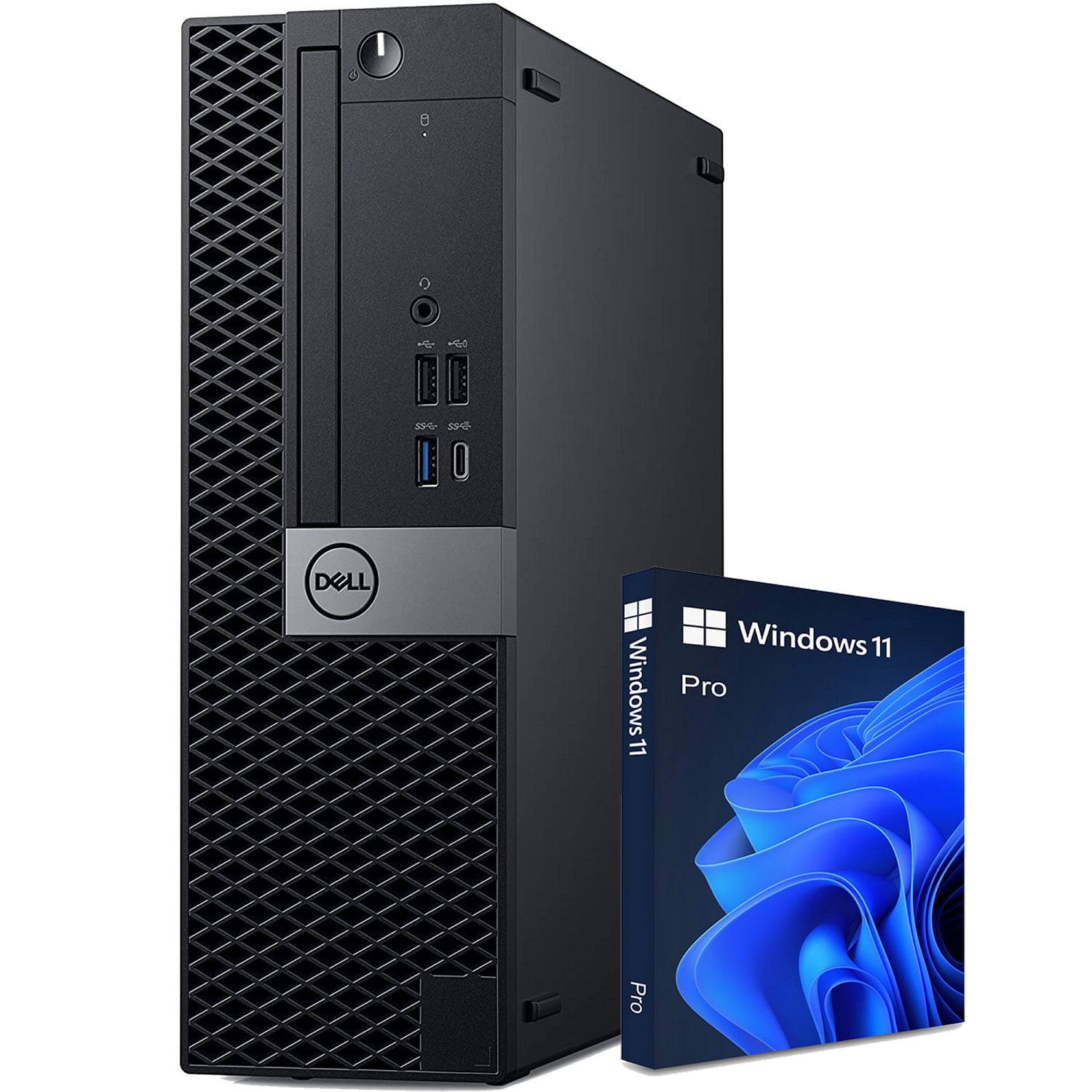 DELL M.2 SSD＋2.0TB Win11 Pro i5 Optiplex Desktop PC Dell OptiPlex SFF High-Performance Computer ,Core i5