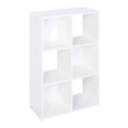 thumbnail image 2 of Closetmaid Decorative Home 6-Cube Cubeicals Organizer Storage, White (2 Pack), 2 of 6