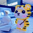 thumbnail image 5 of 3700pcs Cute Tiger Building Block Model Kit, DIY Tiger Sports Activity Toy Set, Perfect Christmas/Thanksgiving/Easter Gift for Ages 14+, 5 of 5