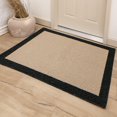 thumbnail image 3 of Hometrends Borderwell Polyester Accent Rug Grey, 30" x 45", 3 of 7