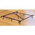 thumbnail image 2 of KB Designs Heavy Duty Metal 7-Leg Adjustable Queen, Full, Full XL, Twin, Twin XL, Bed Frame with Center Support, Rug Rollers & Locking Wheels, 2 of 5