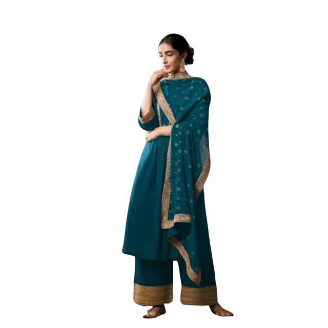 Robe Longue de Soirée Indienne Bollywood Anarkali Salwar Kameez Personnalisée, Robe de Designer Pakistanaise