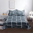 thumbnail image 4 of ABPWLY Ensemble de Literie 3 Pcs Couette 47.2x90.5 Po et 2 Taies d'Oreiller Polyester Toutes Saisons Résistant au Rétrécissement Liquidation Articles de Maison Canada Jours Essentiels pour la Maison Maison, 4 of 6