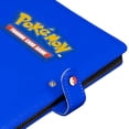thumbnail image 2 of Ultra PRO Premium Blue 4-Pocket Snap Binder for Pokemon, 2 of 4