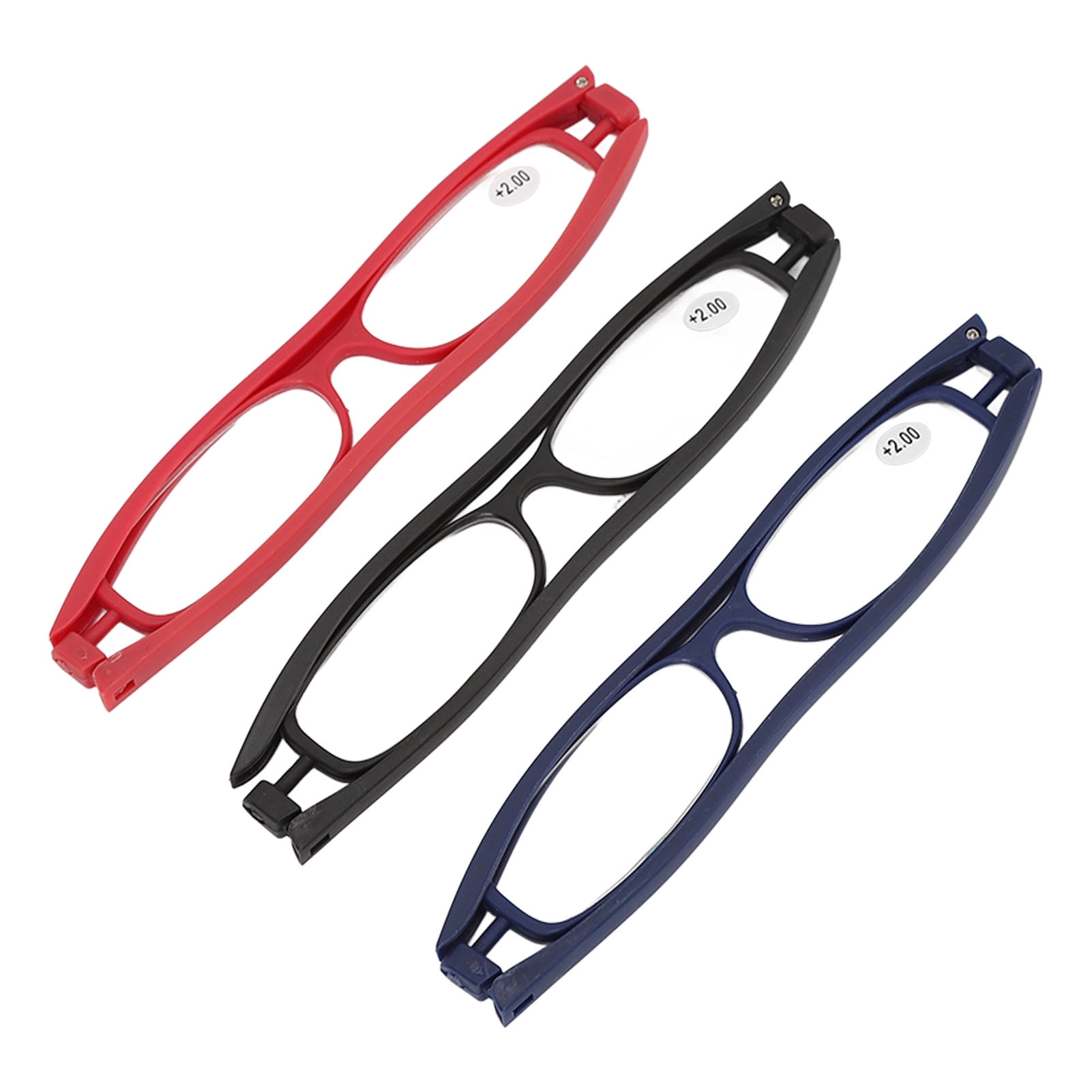 PC Reading Glasses,3Pcs Reading Glasses +200 Ergonomic Glasses Reading Glasses True to Its Promise
