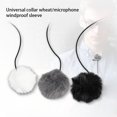 thumbnail image 3 of Langgg Outdoor Artificial Hair Mic Cover Windscreen Windshield Lavalier Microphone Holder Wind Muff, 3 of 8