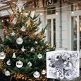 thumbnail image 4 of Pisexur 45PCS Christmas Ball Ornaments Set - Assorted Shatterproof Hanging Tree Ornament Set with Reusable Hand-held Gift Package for Xmas Tree Holiday Party and Home Decor, 4 of 9
