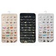 thumbnail image 2 of Funie 80 Pockets Fashion Double Sided Hanging Jewelry Display Organizer Storage Bag, 2 of 8