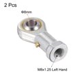 thumbnail image 3 of Uxcell Rod End Self-lubricated Left Hand Female Thread 8mm, 3 of 6