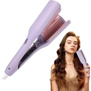 French Curls Iron,  Create Frizz-Free French Curls Effortlessly Curling Irons, French Wave Curling Irons,  Hair Curling Iron, 15-Second Heat-Up, Four Settings