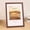 Brun, variante sur Cadre Photo en Bois Mural et de Bureau, Cadre Photo Adapté à la Décoration de Bureau et de Maison