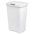 thumbnail image 1 of Sterilite 49 L TouchTop™ Wastebasket, White, 1 of 9