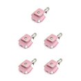 thumbnail image 1 of Shengyu Wireless Earphone Charging Case Protector Bag Anti-lost Metal Clip Fit pink 5Set, 1 of 6