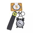 thumbnail image 3 of Lefu 1pc Mini Alarm Clock Key chain Creative Car Ornament Bag Pendant for, 3 of 9