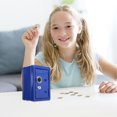 thumbnail image 5 of Meitianfacai Kids Bank Locker Safe With Key And Single Digit Lock, Metal Money Safe, Mini Password Cash Paper Money Savings Box Kids Boys And Girls, 5 of 5