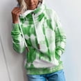 thumbnail image 1 of Sweat à Capuche pour Femmes, Imprimé Tie-Dye, Manches Longues, Poche, Ample, 1 of 6