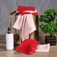 thumbnail image 4 of Mainstays 8-Pack Washcloth Set, Pink Red, 4 of 8