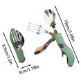 thumbnail image 3 of Hearth & Gear Foldable Tableware Spoon And Fork 4 In 1 Tablespoon Stainless Steel Portable Tableware Set For Outdoor Camping Camping Backpack for Men Camping Winter 65l Hiking Backpack Back Packing, 3 of 6