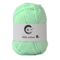 thumbnail image 1 of Colorful Hand Knitting 25g Knitting Crochet Milk Soft Baby Cotton Wool Yarn, 1 of 4