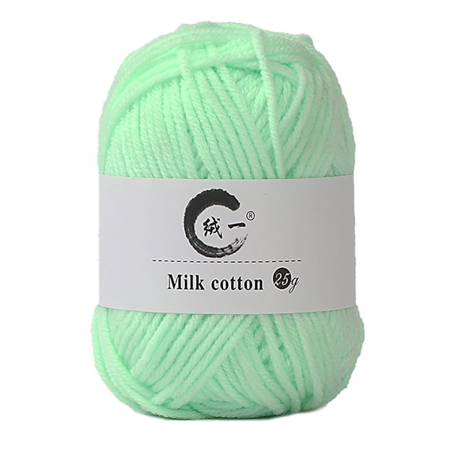 Colorful Hand Knitting 25g Knitting Crochet Milk Soft Baby Cotton Wool Yarn