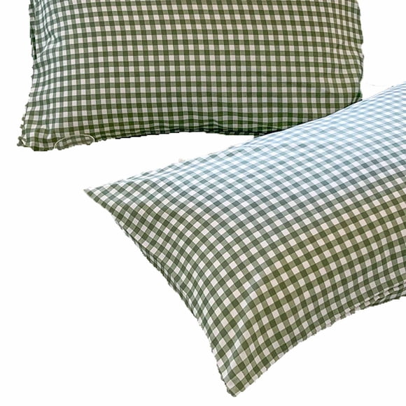 One On One Pillowcase Pair for Student Dormitory Household Bedding, Multicolor Polyester 48x74cm/18.89x29.13in Soft Breathable Pillow Cover Set