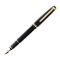 thumbnail image 2 of Pilot Falcon Stylo Plume, Noir avec Accents Dorés, Plume Grand Douce (60352), 2 of 11