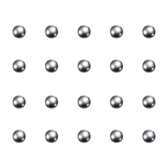 Unique Bargains Billes de Roulement en Acier au Carbone 5 mm Polies avec Précision, Lot de 500