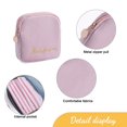 thumbnail image 3 of Portable Sanitary Napkin Pads Storage Bags Feminine Menstruation First Period Pouch, 3 of 5