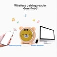 thumbnail image 3 of EGNMCR Wireless Mini Portable Card Bluetooth Speaker Cute Cartoon Mini Audio Subwoofer Children, Gift, 3 of 8