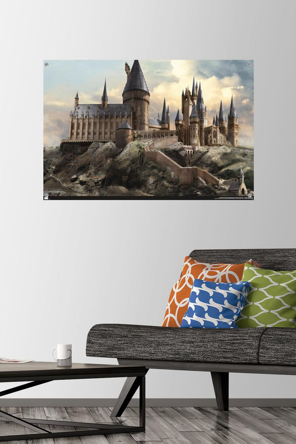 The Wizarding World: Harry Potter - Hogwarts at Sunrise Wall Poster, 22.375" x 34"