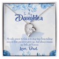 thumbnail image 1 of To My Daughter My Only Prayer to God From Dad Forever Necklace w Message Card, 1 of 7