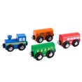 thumbnail image 5 of Spark Create Imagine Wood Trains for Young Children Up to Age Eight, 5 of 5