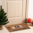 thumbnail image 2 of Paillasson En Fibre De Coco (Joyeux Noel - Animaux), 2 of 3