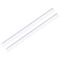 thumbnail image 5 of Unique Bargains 2pcs Clear Rigid PVC Pipe 1 3/16'(30mm) ID x 1 1/4'(32mm) x 1.3ft 0.04' Wall Round Tube Tubing, 5 of 5