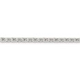 thumbnail image 2 of Sterling Silver 3.75mm Flat Anchor Chain (Weight: 13.49 Grams, Length: 22 Inches), 2 of 4
