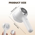 thumbnail image 2 of Binwennn Rechargeable Fabric Defuzzer Lint Remover 2025 New Fabric Defuzzer Lint Remover Cutter Pellet Machine For Clothes Lint Remover Shaver For Clothes Furniture Couch Sweater Blanket Rug Storage, 2 of 7