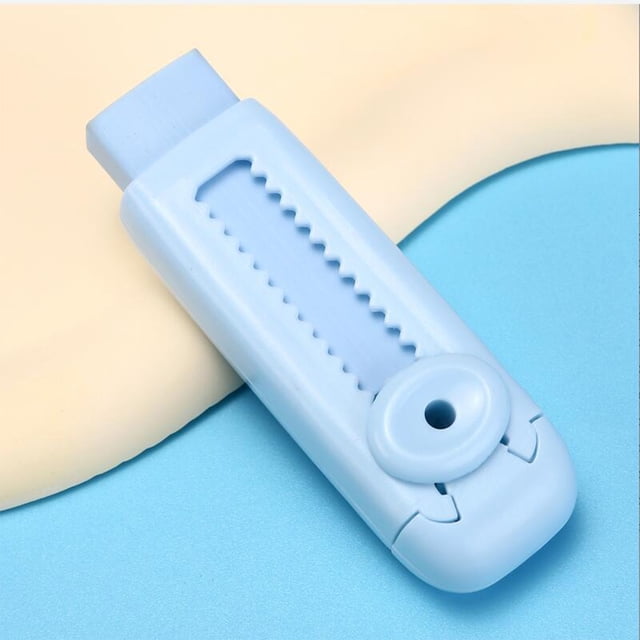 5Pcs Eraser For Study, Fufafayo Eraser for Study, Handy Eraser for Classroom And Office, Plastic Eraser for Pencil And Pen, Long-Lasting Study Stationery for Homework And Exams