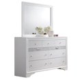 thumbnail image 3 of Chic White 5 Piece Bedroom Set with Eastern King Platform Bed, 3 of 12