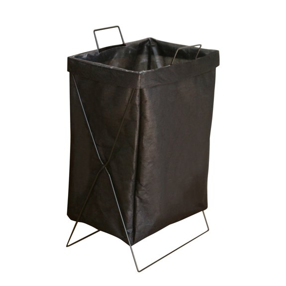 Mefallenssiah Water Proof Laundry Basket, Large Laundry Hamper with Metal Handle, Collapsible toys Clothes Storage Basket for Laundry Room, Bathroom, Living Room