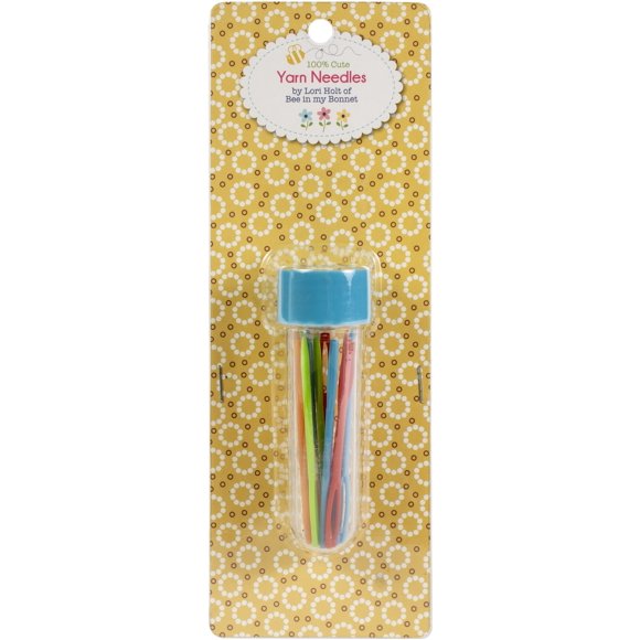 Riley Blake Plastic Yarn Needles 12/Pkg-2.625" (70Mm)