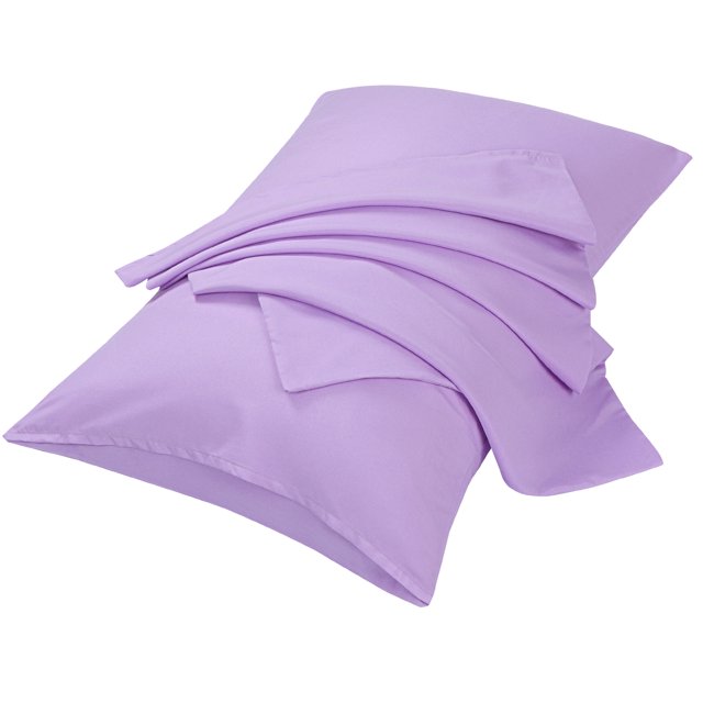 Unique Bargains Soft 1800 Series Microfiber Long Pillowcases 2pcs
