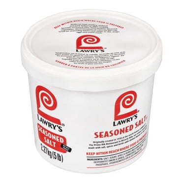 Lawry's Sel d'Assaisonnement, Sans Glutamate / 2,27 Kg/unité, 4 Unités/caisse