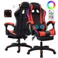 thumbnail image 2 of Limorve Gaming Chair with Bluetooth Speakers & RGB Lights, Ergonomic Massage Computer Chair with Lumbar Support, Adjustable, 2 of 11