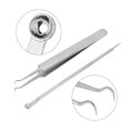 thumbnail image 3 of Kit d'Extraction, Outil de Retrait de Points Noirs, Ensemble d'Outils de Retrait de Boutons, Extracteurs de Boutons à Double Extrémité en Acier Inoxydable Facile à Utiliser Durable avec Étui de Rangement, 3 of 8