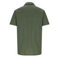 thumbnail image 2 of Polos pour Hommes avec Poche Manches Courtes Légers Chemise Cargo à Boutons à Col Chemises de Plein Air Pêche Randonnée Voyage, 2 of 4