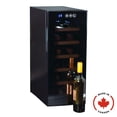 thumbnail image 1 of Refroidisseur à vin thermoélectrique de luxe Koolatron pour 12 bouteilles avec commandes de température numériques, 1 of 9
