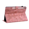 thumbnail image 4 of Tablet Case for FOXDOCK Samsung Galaxy Tab S10 Plus – Premium PU Leather Cover with Lily Embossed Design, Card Slots, 4 of 6