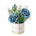 thumbnail image 1 of Xingzhi Simulation Flower Set Elegant Long-lasting Durability Wide Range Of Uses rose blue 1Set, 1 of 6