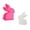 D, variante sur Moule en Silicone pour Bougie Parfumée en Forme de Lapin Mignon pour Bricolage en Plâtre Ornement Animal Kit d'Artisanat de la Saint-Valentin Déco Maison Idée Cadeau Romantique pour Couples Amis Famille Salle de Bain Chambre Centre de Table
